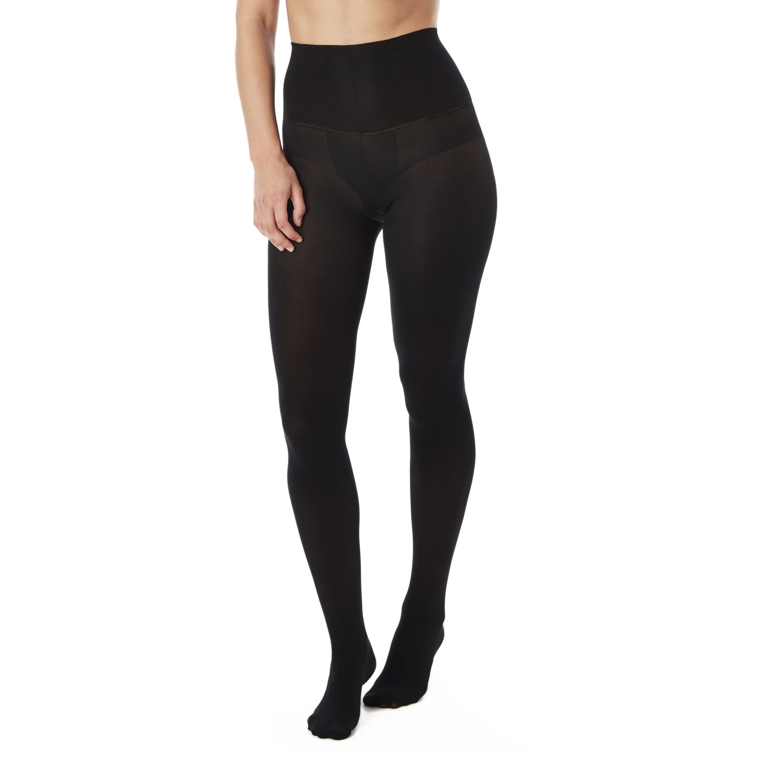 spanx black tights