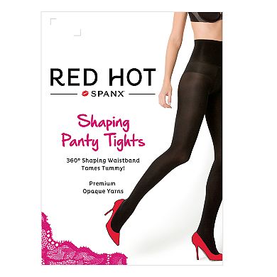 Red Hot by Spanx Blackout Tummy Toning Tights