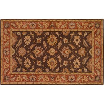 Artisan Weaver Rock Floral Wool Rug