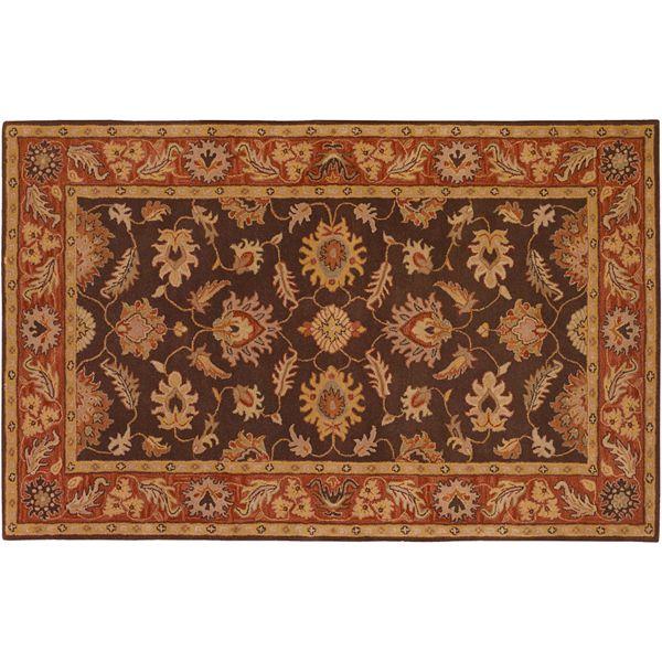 Artisan Weaver Rock Floral Wool Rug