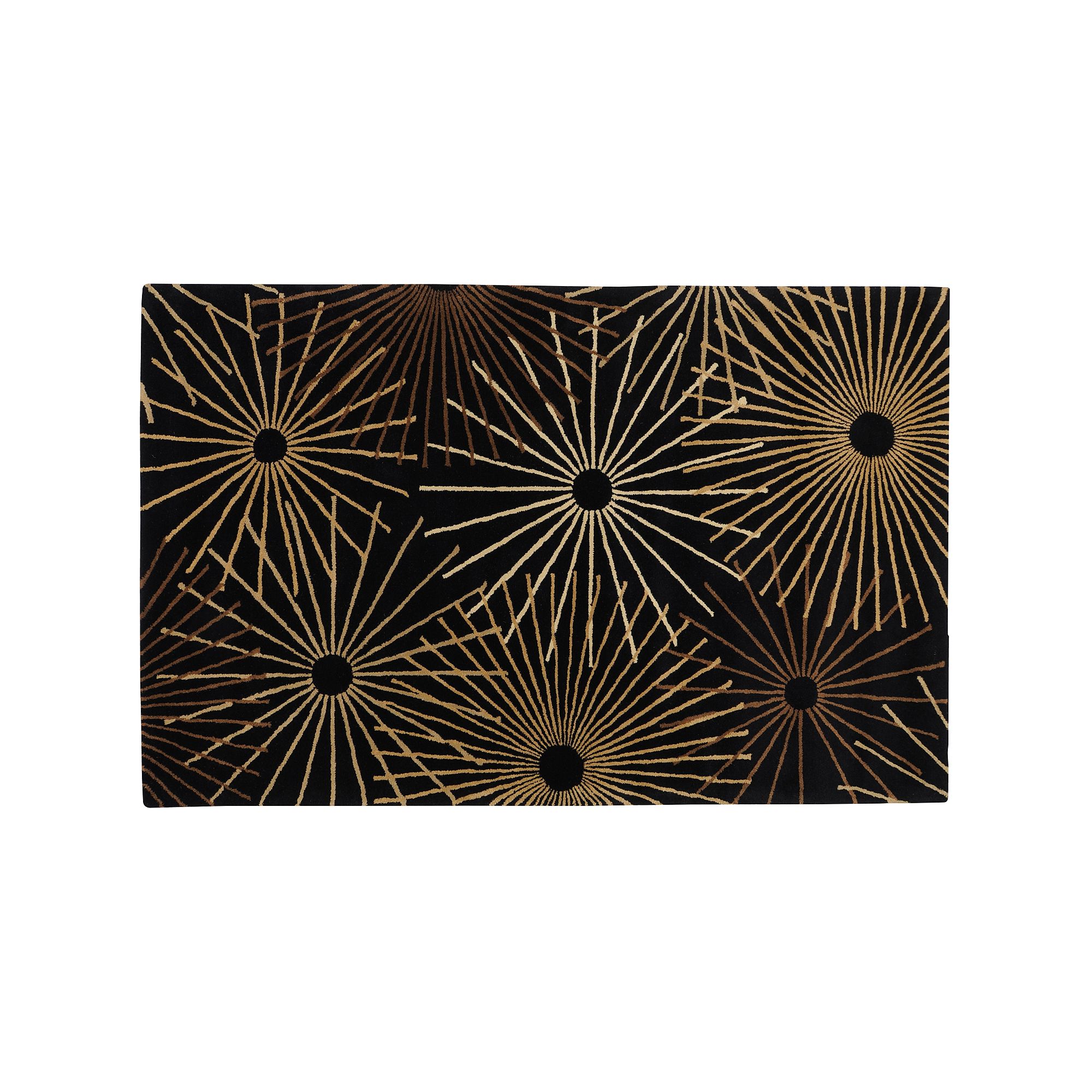 Artisan Weaver Roswell Wool Rug, Black