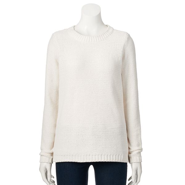 Women's Sonoma Goods For Life® Chenille Crewneck Sweater