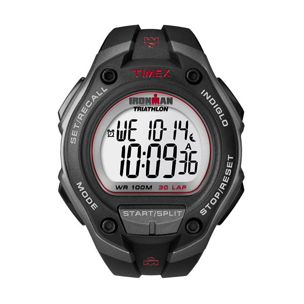 Timex Men s Ironman Triathlon 30 Lap Digital Chronograph Watch T5K4179J