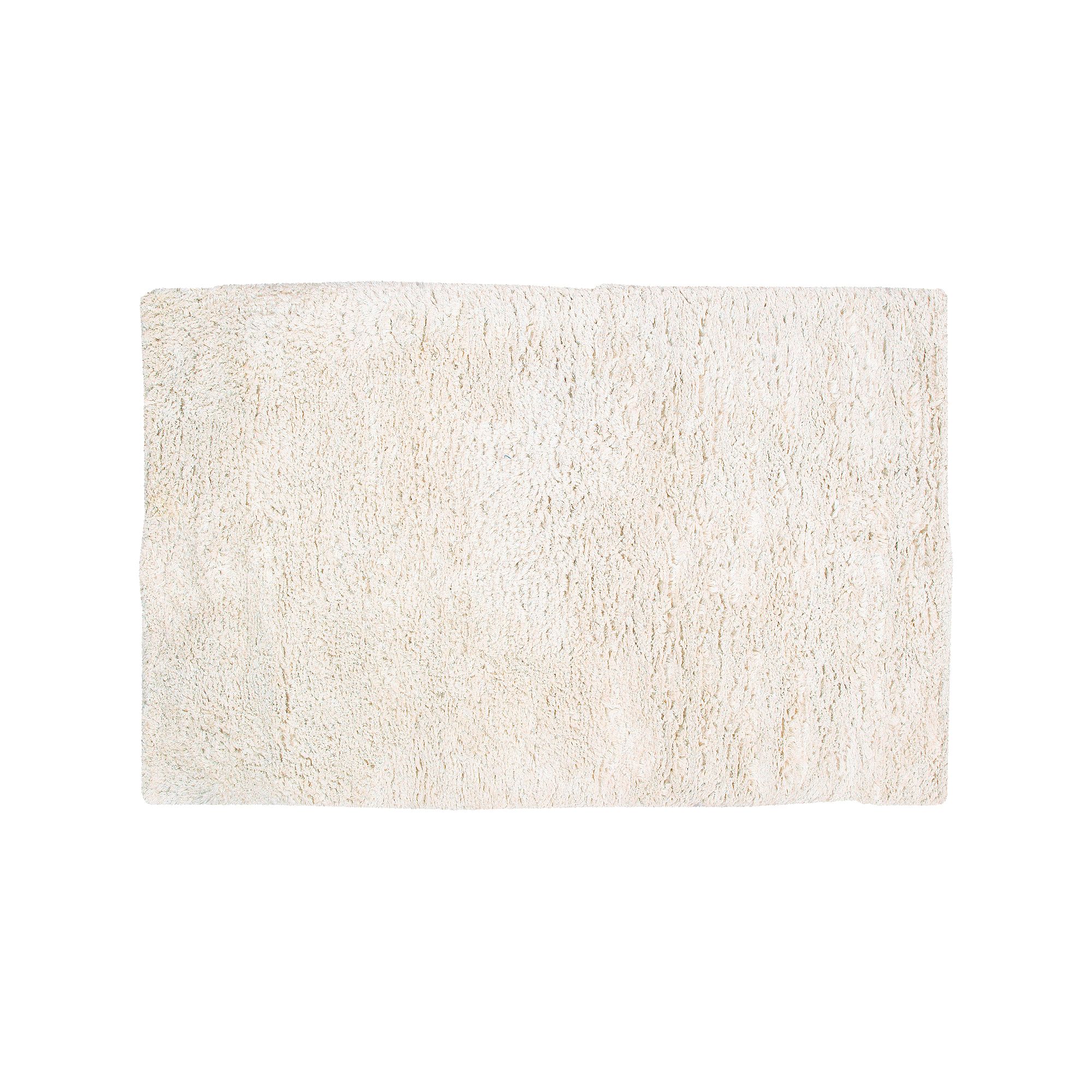 Artisan Weaver Soldier Shag Rug, Ivory