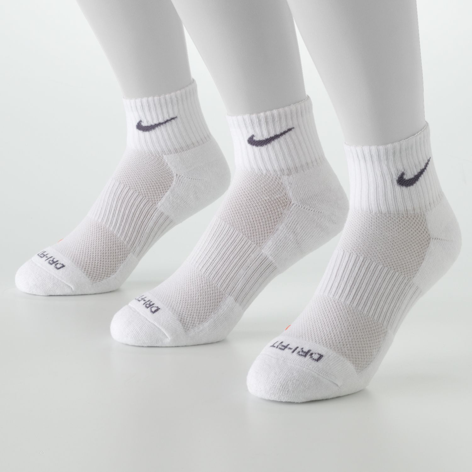 nike quarter socks on feet