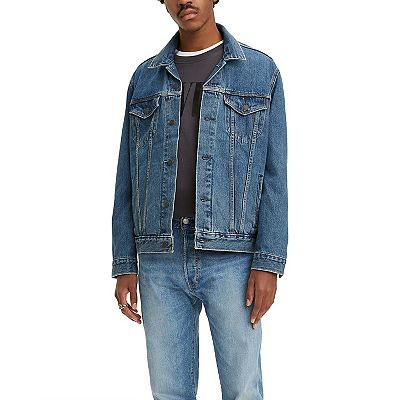 Levi s Men s Regular Fit Stretch Denim Trucker Jacket Colusa Size S
