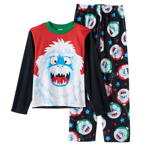 Boys fleece pajama discount set