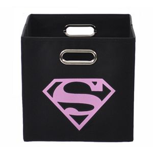 DC Comics Superman Logo Collapsible Storage Bin