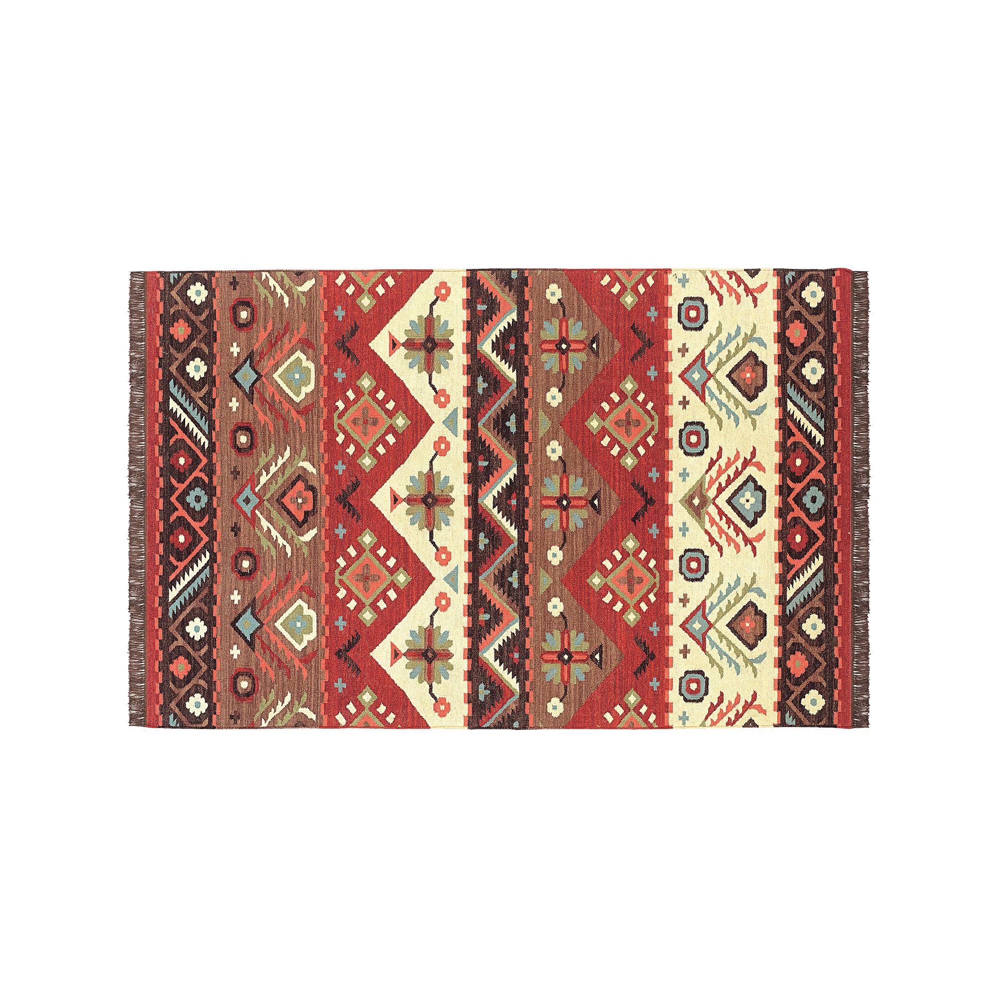 Artisan Weaver Viborg Reversible Wool Rug, Red
