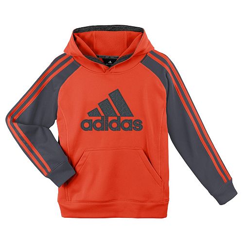 adidas boys' fleece 3-stripe hoodie adidas boys' fleece 3-stripe hoodie