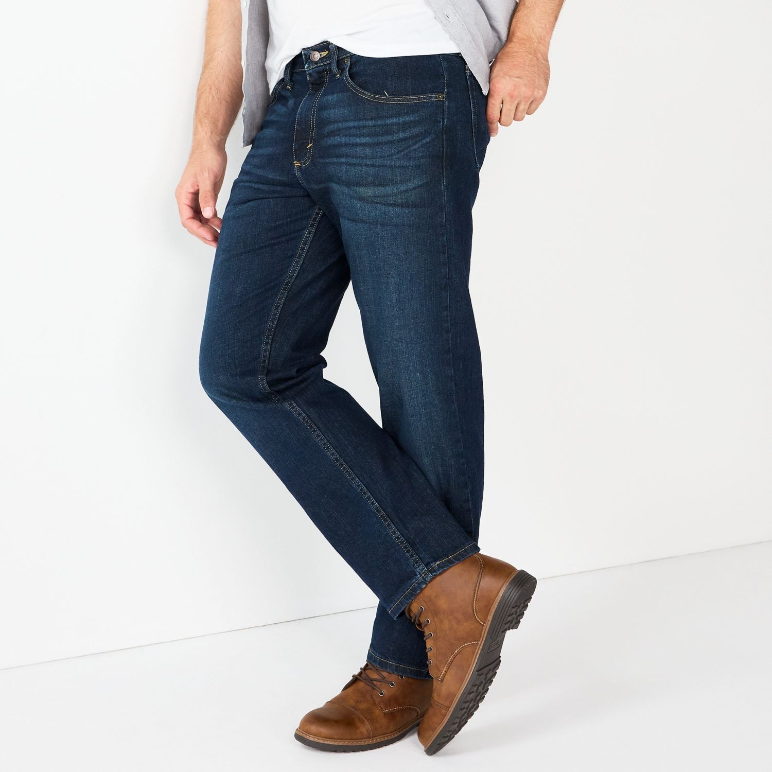lee men's modern series straight fit jean