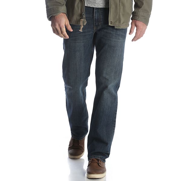 Men S Wrangler Relaxed Fit Stretch Jeans