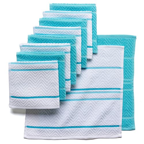 The Big One® Chevron Weave Dishcloths 10pack