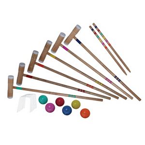 Verus Sports Expert Emerald Adjustable Croquet Set