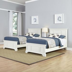 Home Styles 3-piece Naples Twin Beds and Night Stand Set