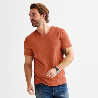 Men's Apt. 9® Premier Flex Short Sleeve V-Neck Tee