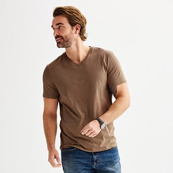 Men's Apt. 9® Premier Flex Short Sleeve V-Neck Tee