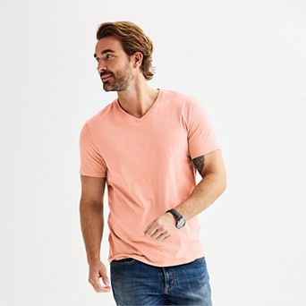 Men's Apt. 9® Premier Flex Short Sleeve V-Neck Tee