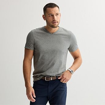 Men's Apt. 9® Premier Flex Short Sleeve V-Neck Tee