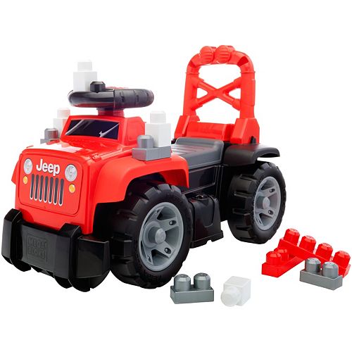 mega bloks jeep ride on toy