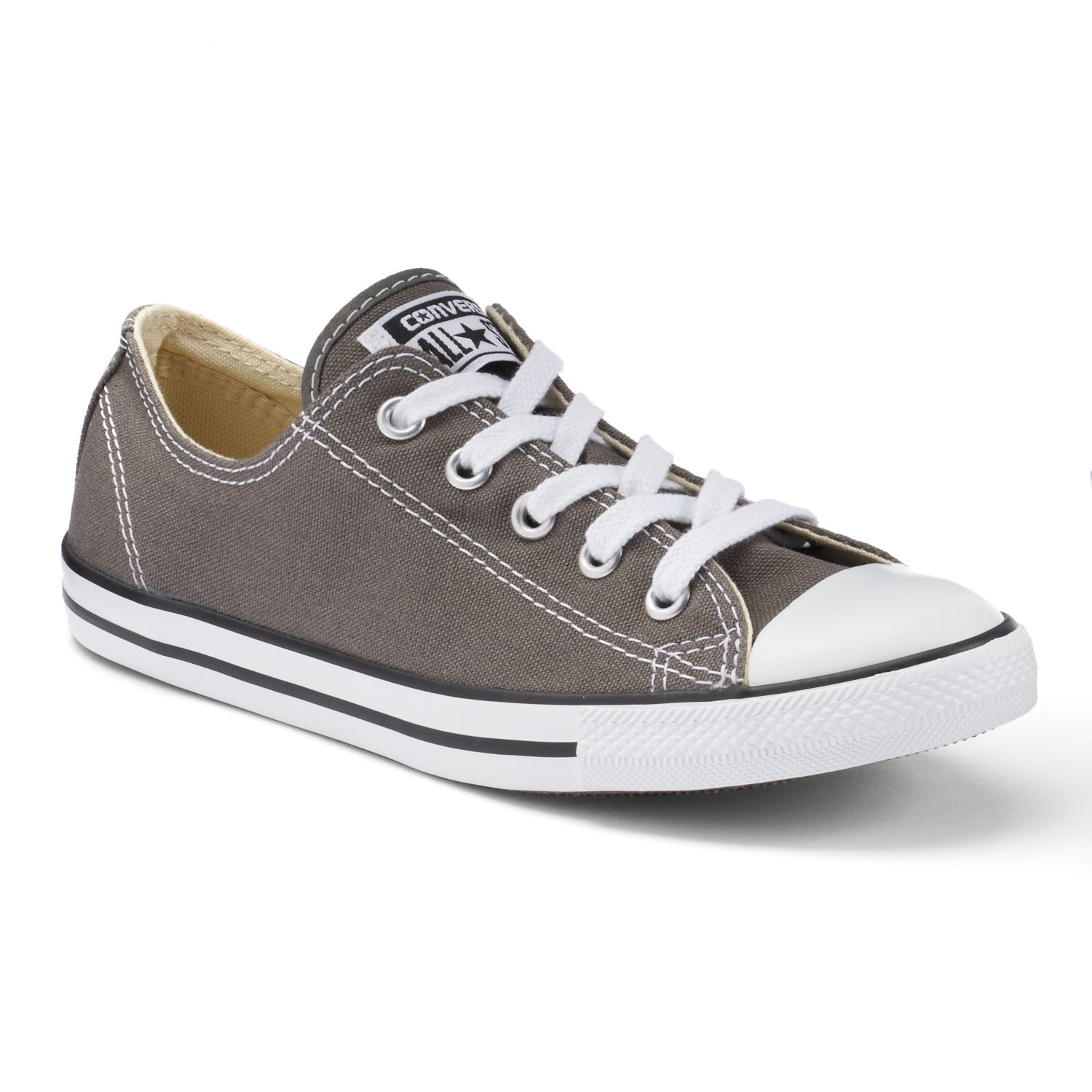 converse chuck taylor all star dainty trainers in beige