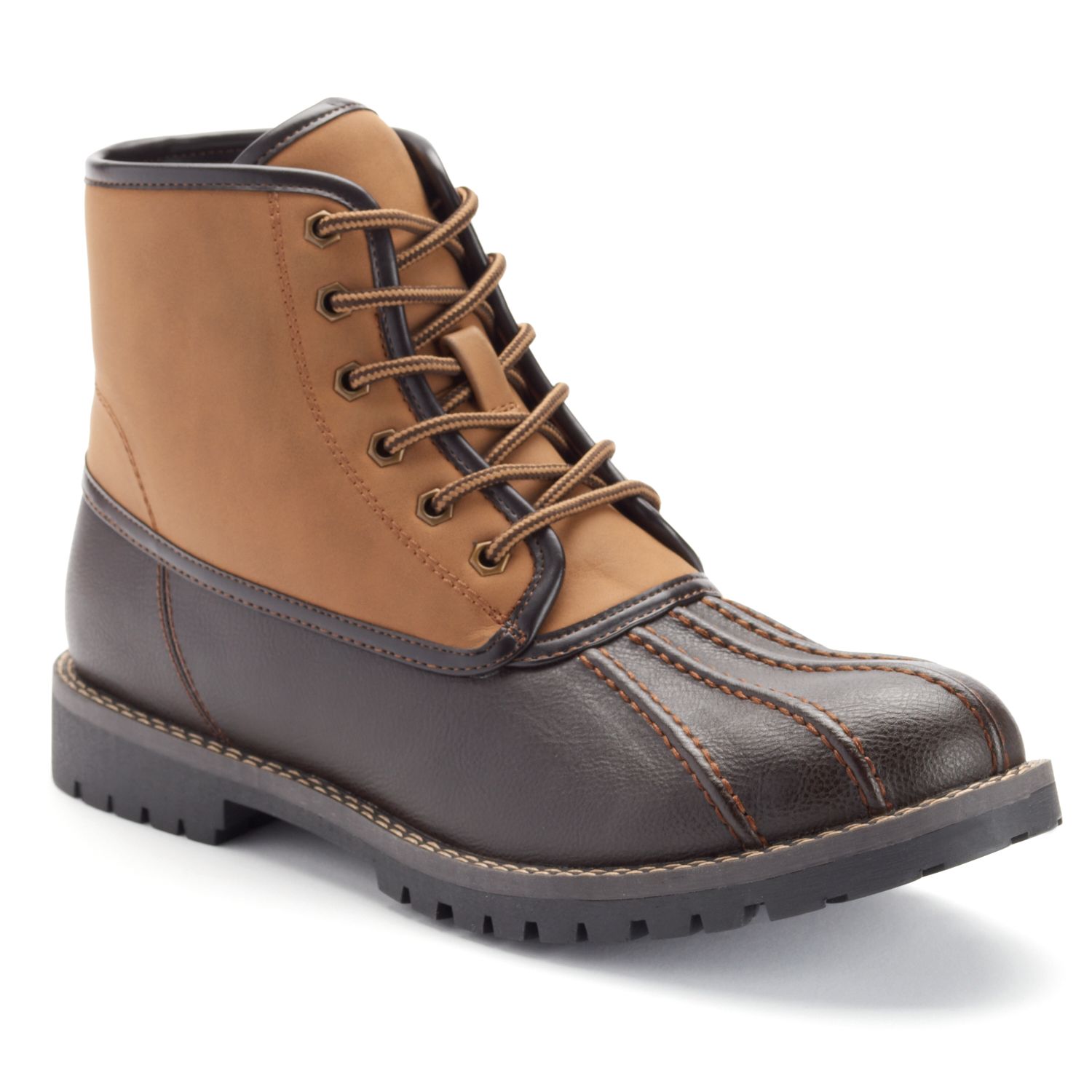 kohls mens duck boots