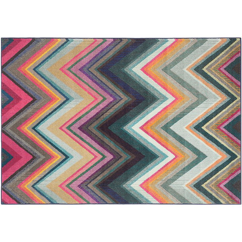 Safavieh Monaco Chevron Rug, Multicolor, 6.5X9 Ft
