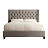 HomeVance Stanford Heights Tufted Wingback Bed