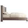 HomeVance Stanford Heights Tufted Wingback Bed