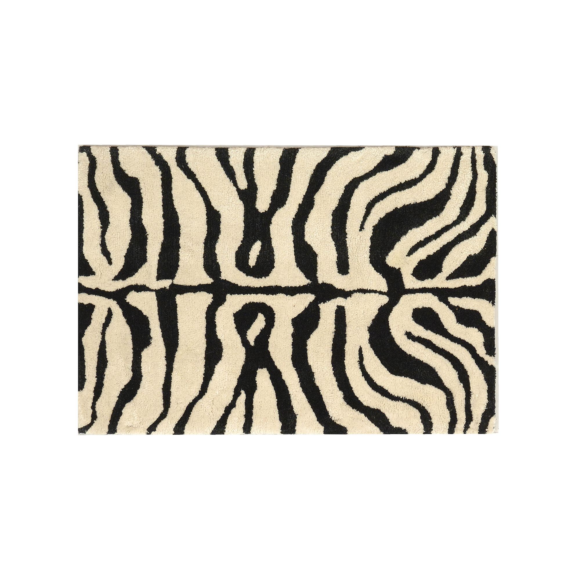 Safavieh Soho Animal Wool Rug, Black White