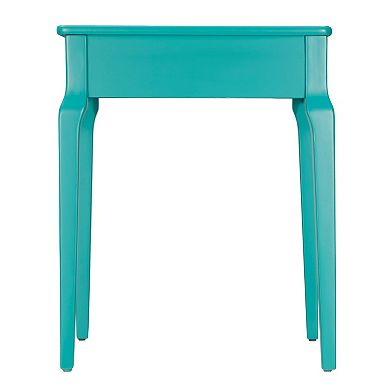 HomeVance Isabella 1-Drawer Scalloped End Table