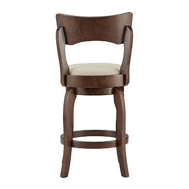 HomeVance Barrett Swivel Counter Stool