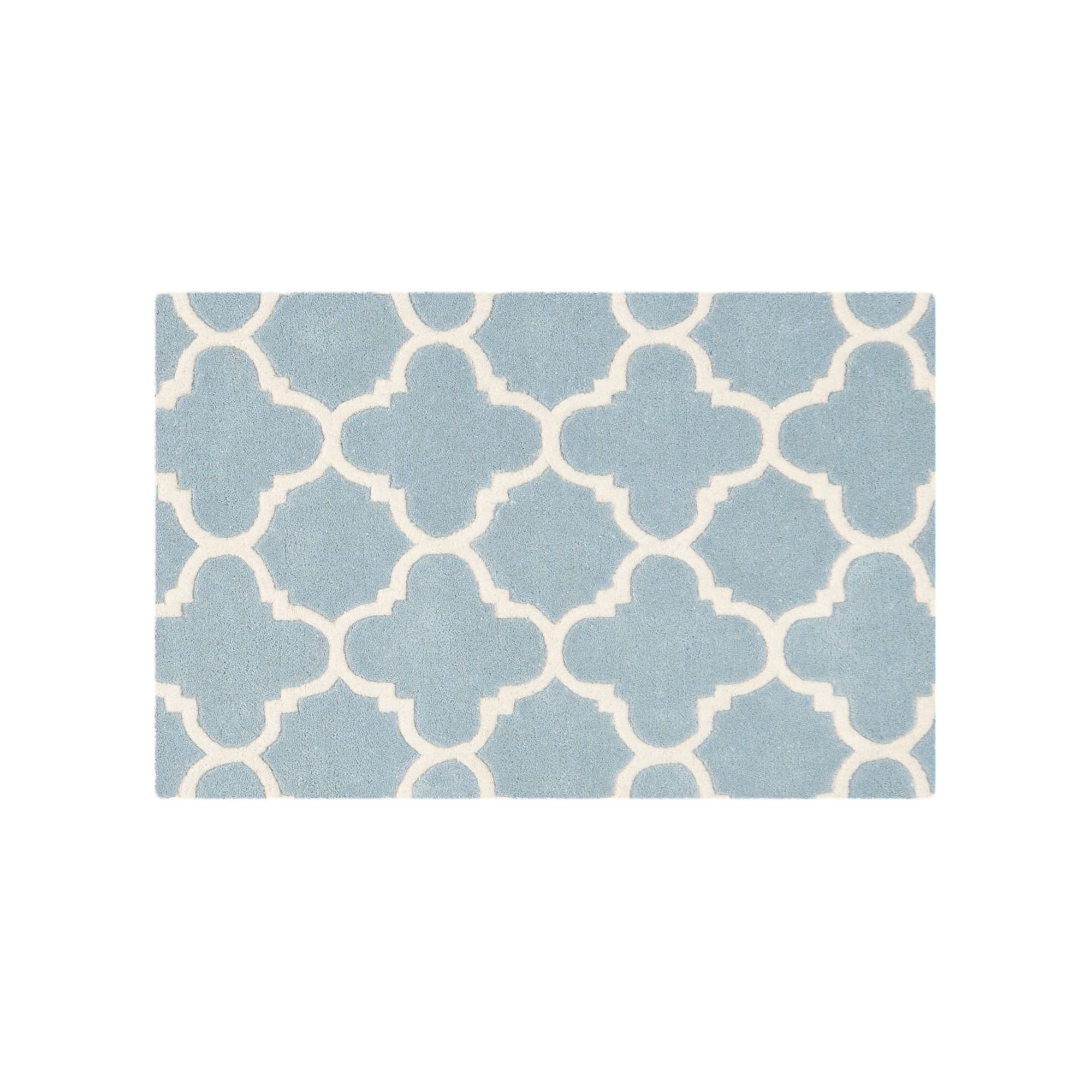 Safavieh Chatham Wool Rug, Blue Ivory