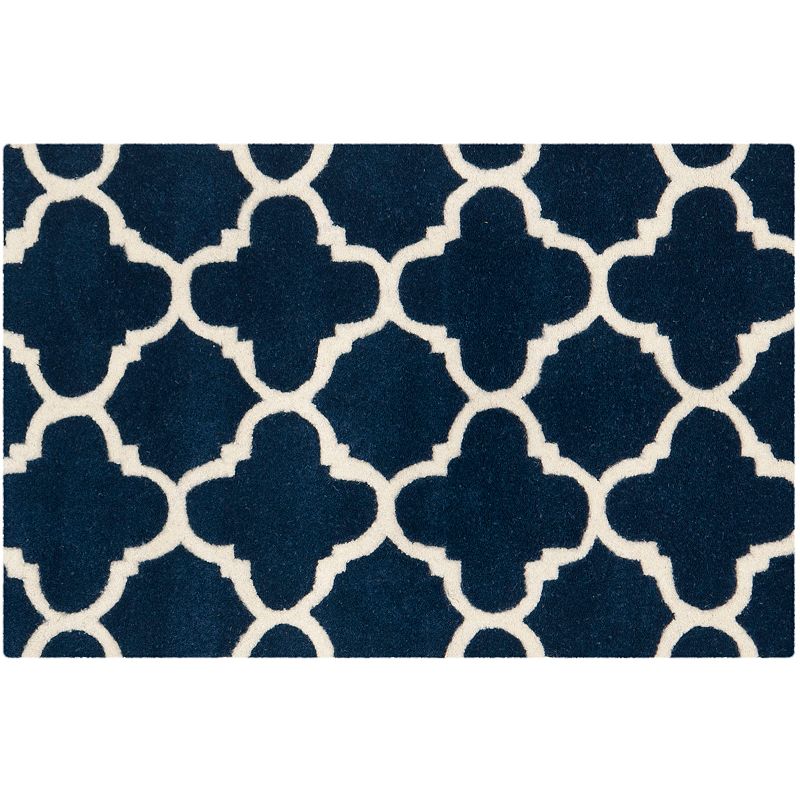 Safavieh Chatham Wool Rug, Blue, 6X9 Ft