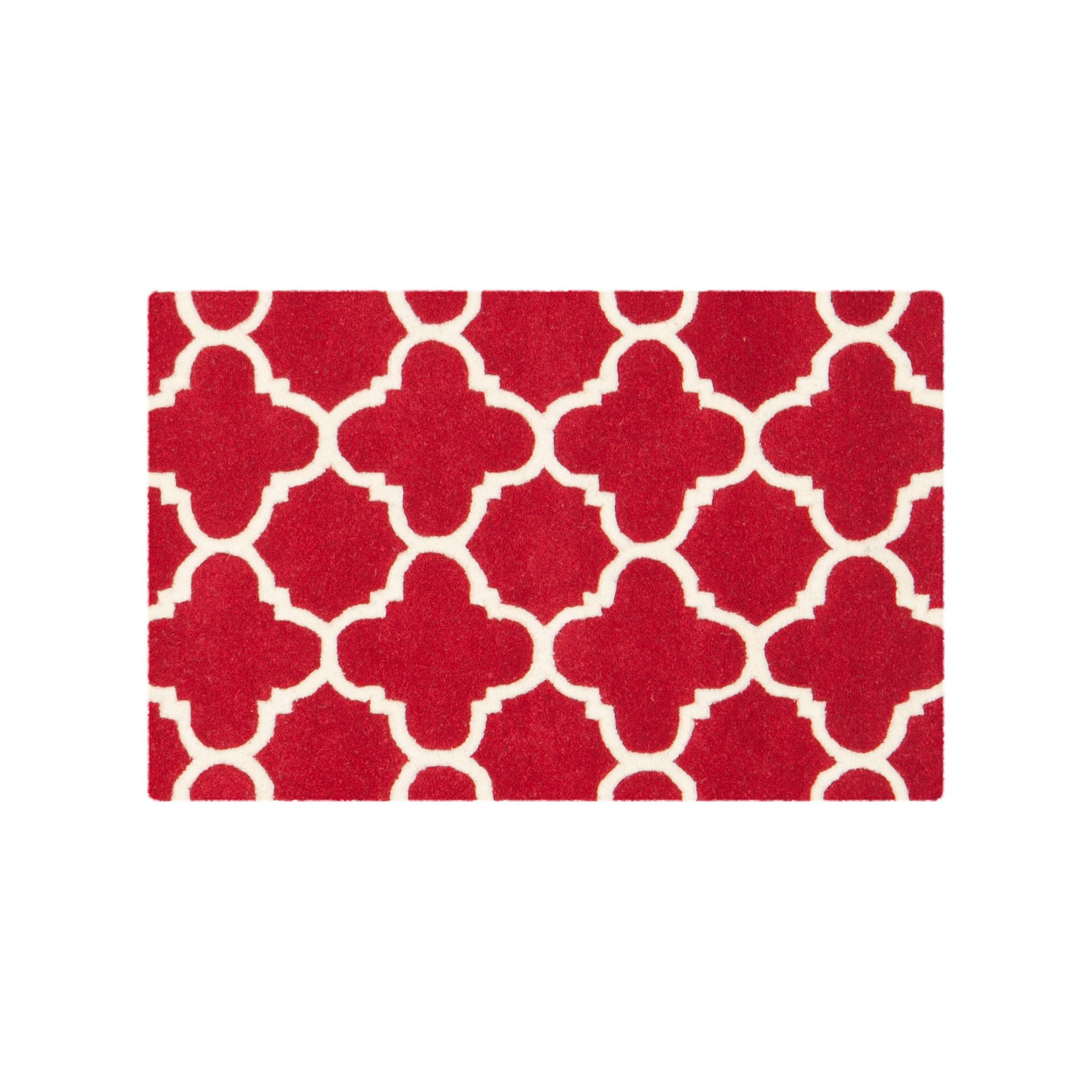 Safavieh Chatham Wool Rug, Red Ivory