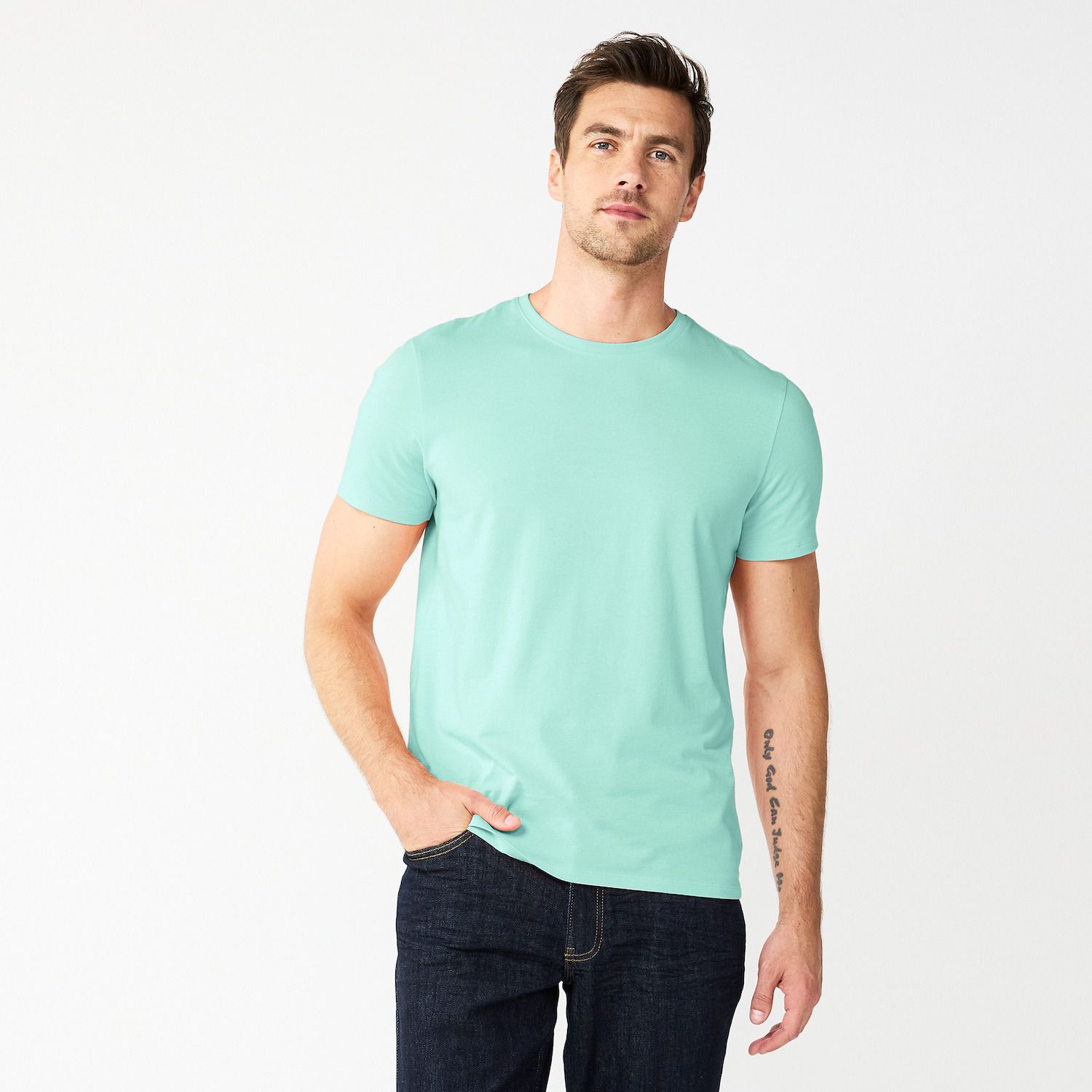 Мужские футболки Apt. 9 Premier Flex Short Sleeve Crewneck Tee