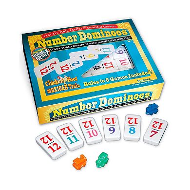 Number Dominoes Double 12 Set by Puremco