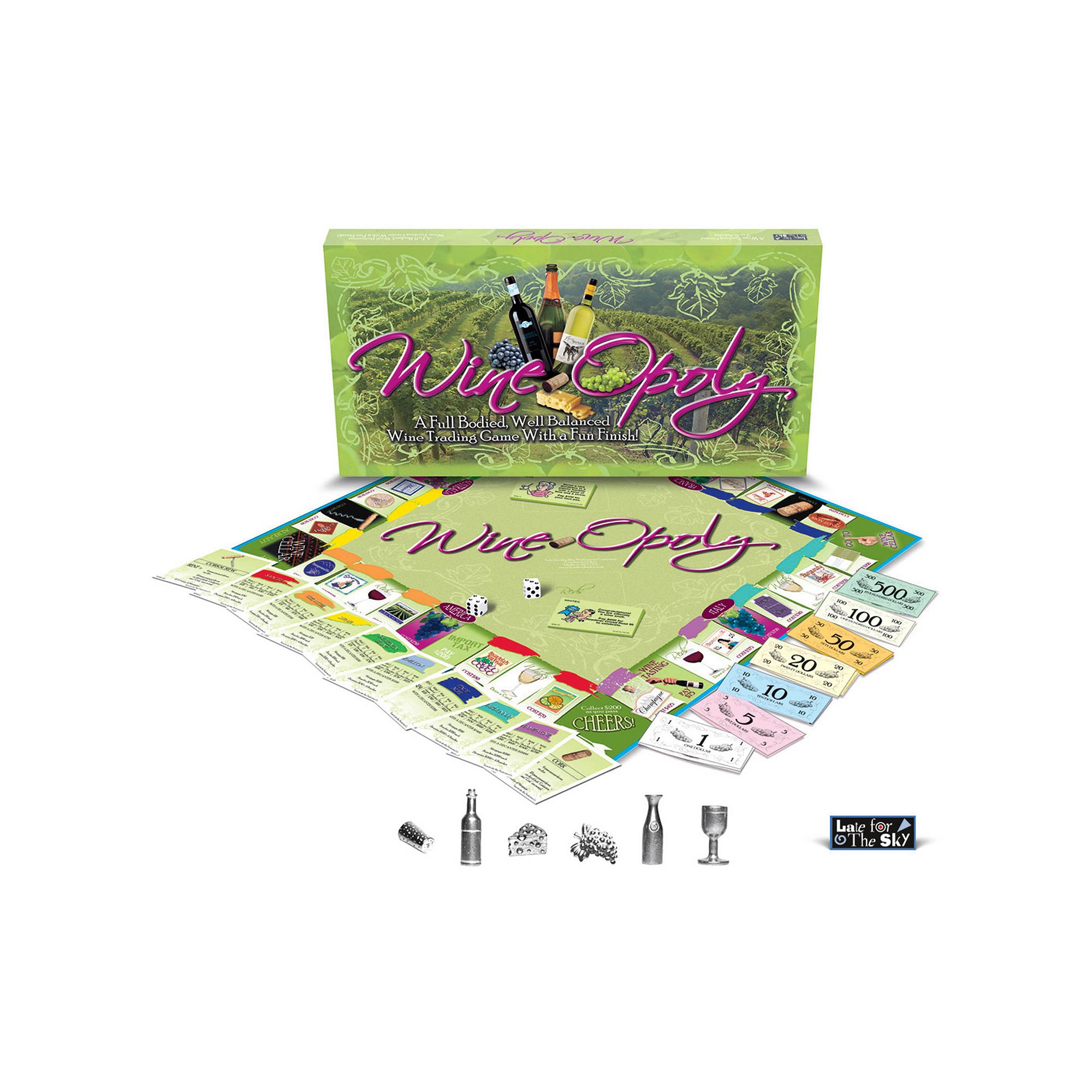 Wine-opoly by Late for the Sky, Multi