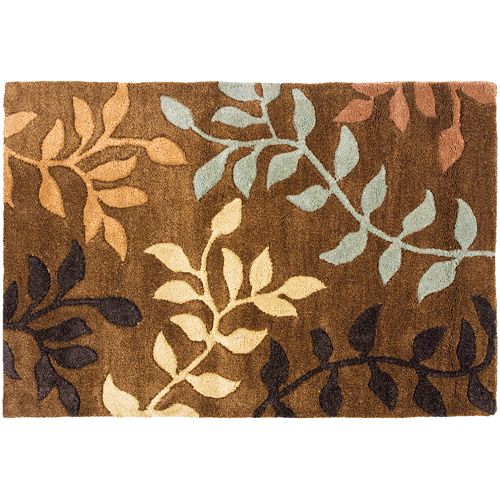 Safavieh Soho Brown Leaf Rug