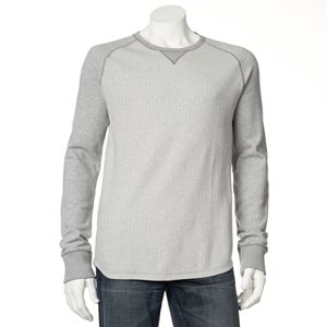 Men's Marc Anthony Slim-Fit Herringbone Raglan Crewneck Tee