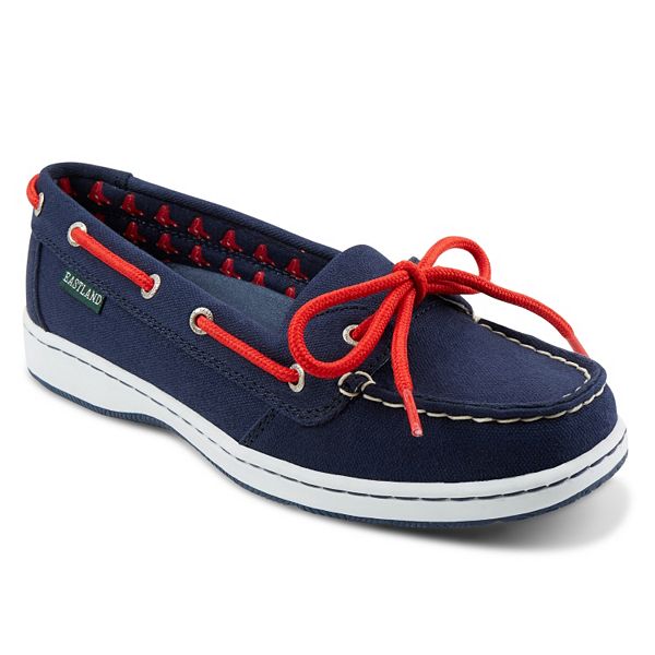 Women s Eastland Boston Red Sox Sunset Boat Shoes