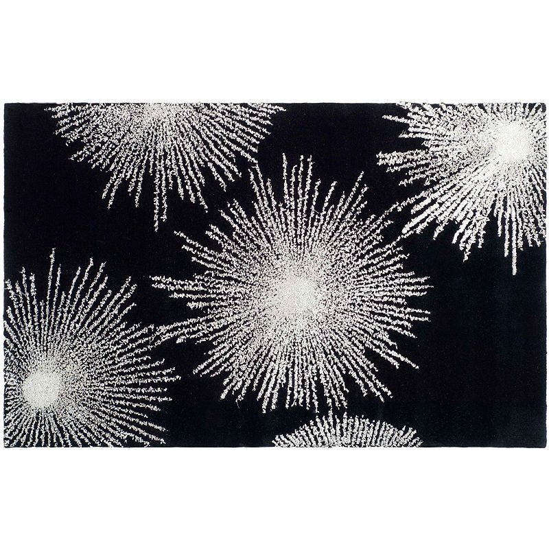 Safavieh Soho Starburst Rug, Black, 7.5X9.5 Ft