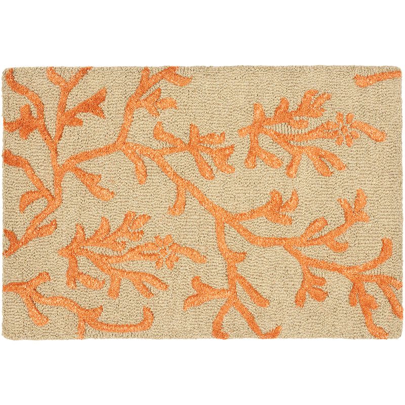 Safavieh Soho Floral Vine Wool Rug, Green, 3.5X5.5 Ft