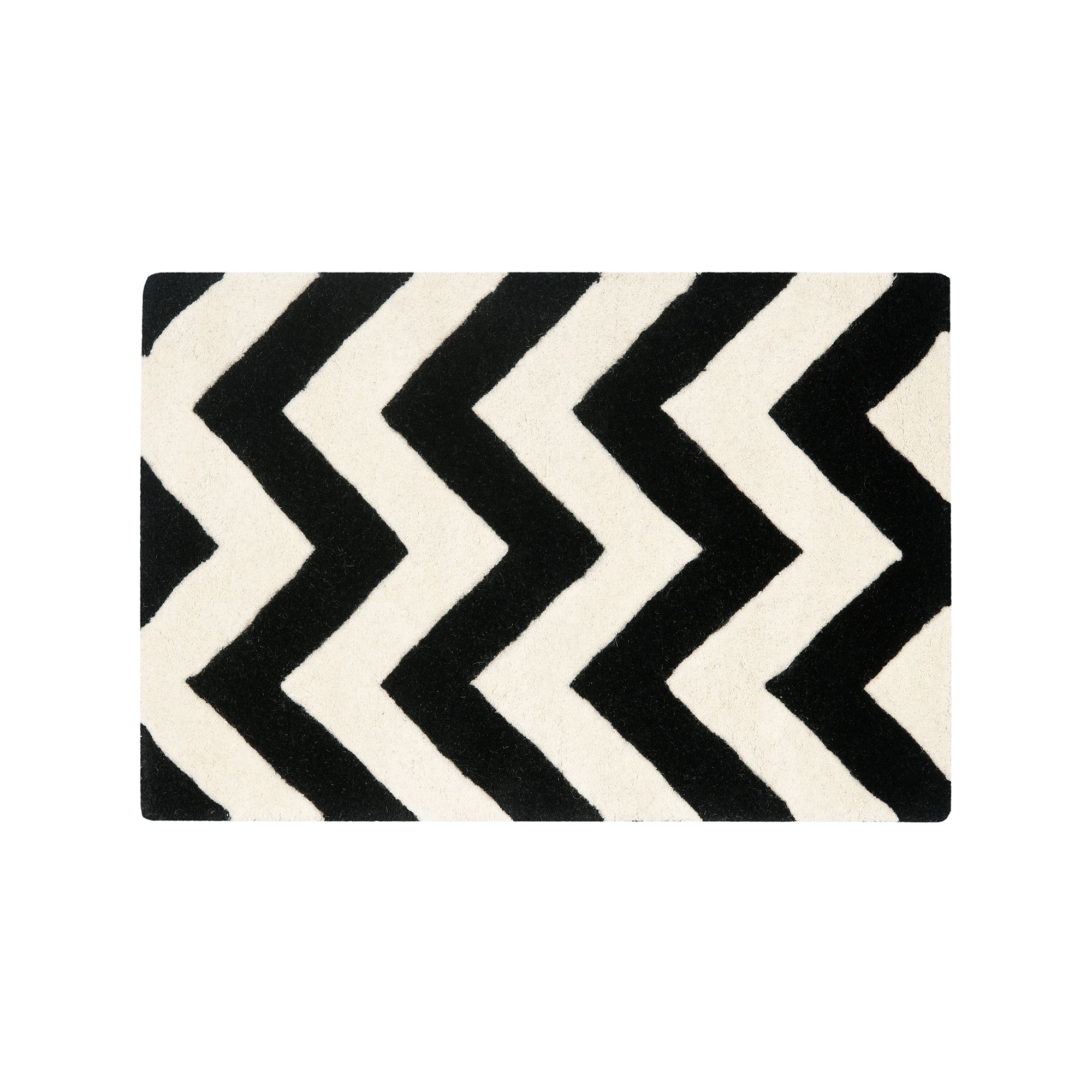 Safavieh Chatham Stripes Wool Rug, Ivory Black