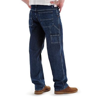 Big Tall Lee Dungarees Flex Waist Carpenter Jeans
