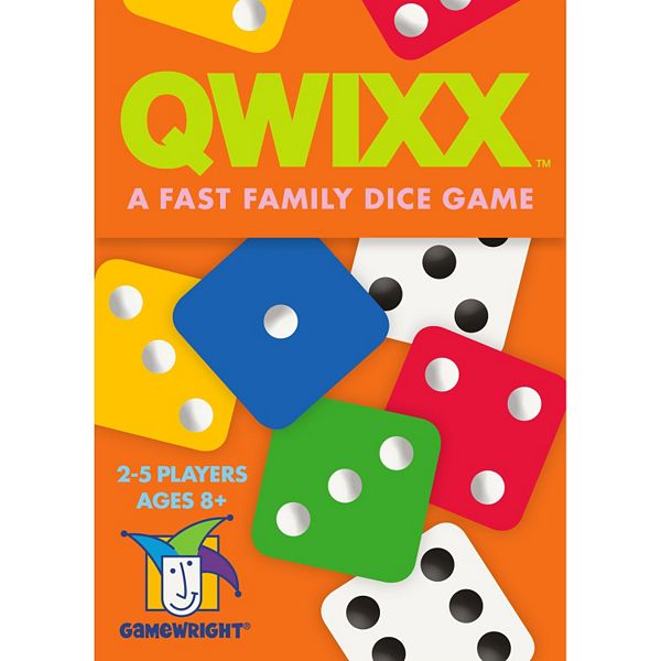 Gamewright 1201 Qwixx A Fast Family Dice Game for sale online 