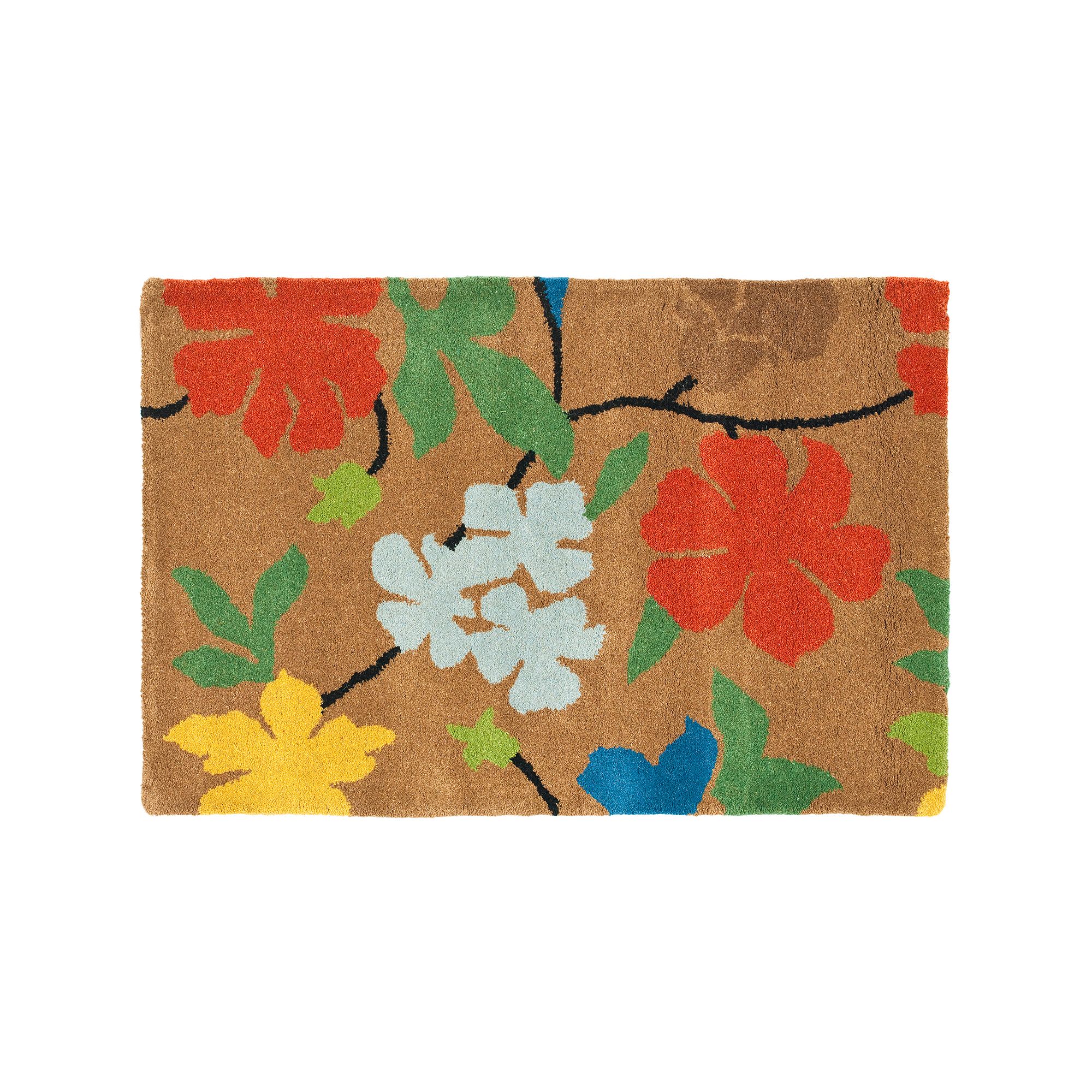 Safavieh Soho Vibrant Floral Rug, Brown Team