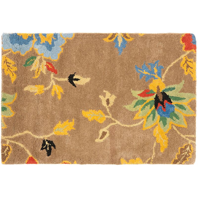 Safavieh Soho Floral Rug, Brown, 7.5X9.5 Ft