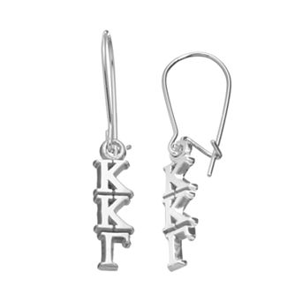 LogoArt Kappa Kappa Gamma Sorority Drop Earrings