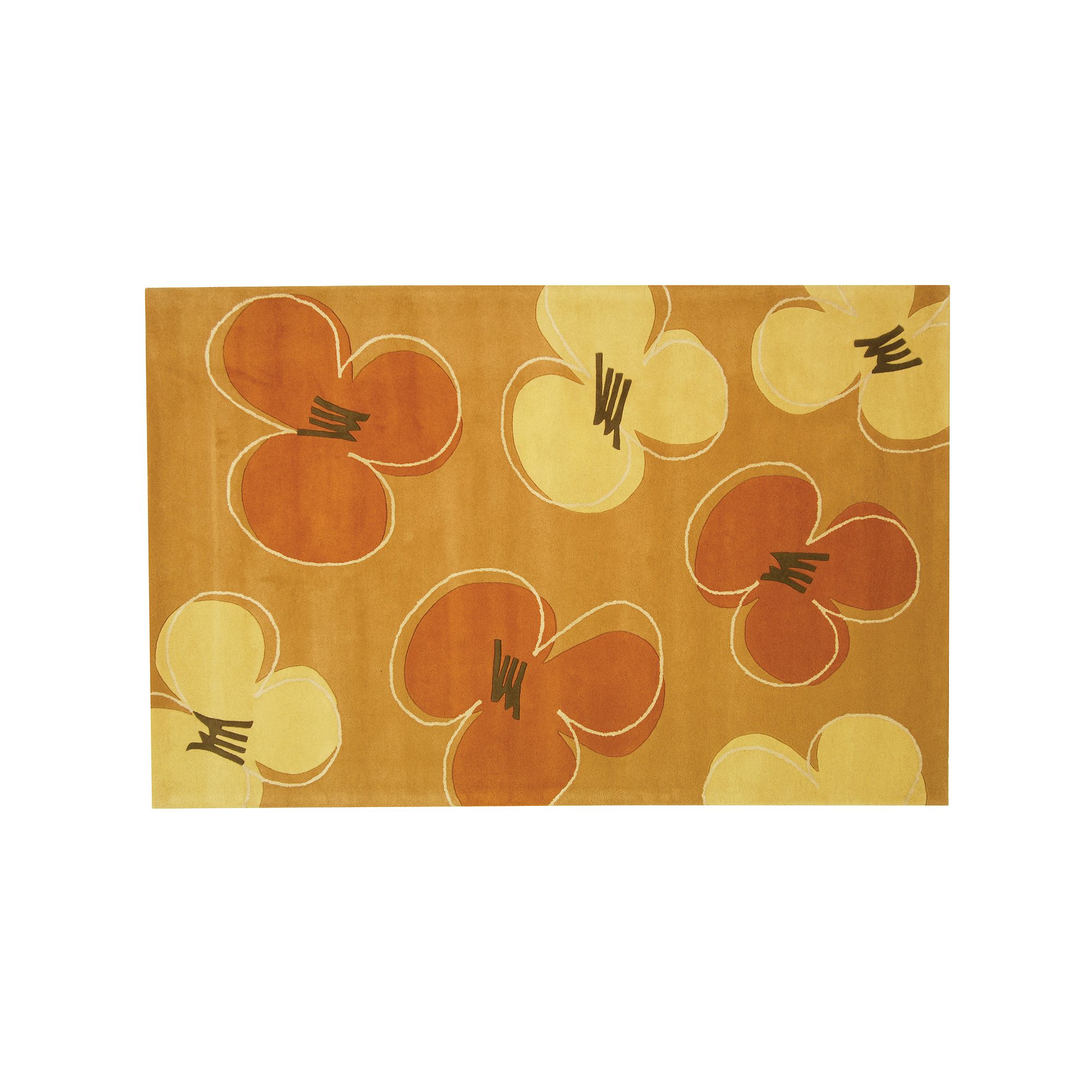 Safavieh Soho Gold Floral Wool Rug